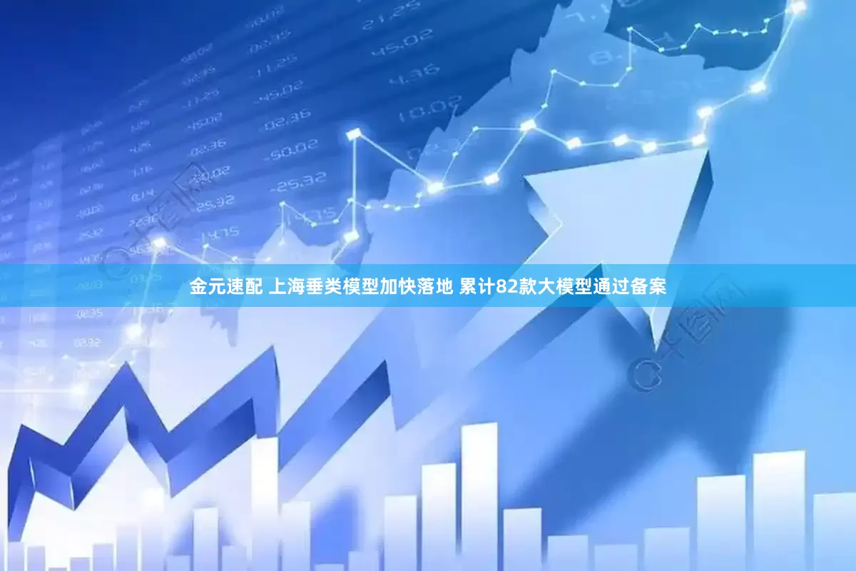 金元速配 上海垂类模型加快落地 累计82款大模型通过备案